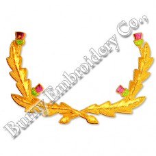 Masonic Regalia Hands Embroidery Blazer Badge